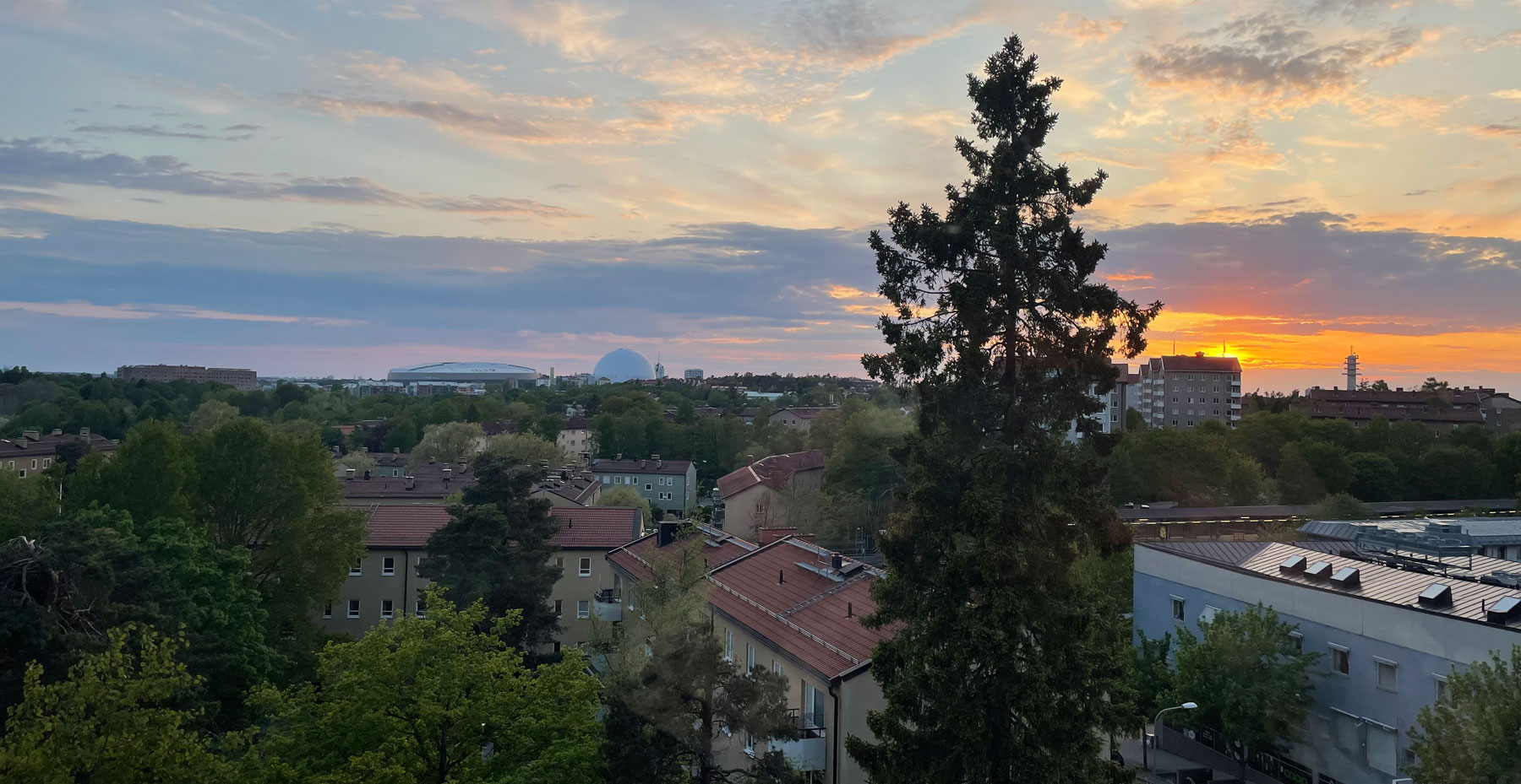 Utsikt över Björkhagen